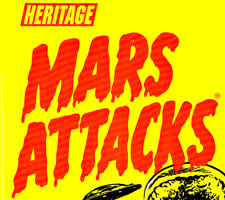 Mars Attacks Heritage Sketch Cards