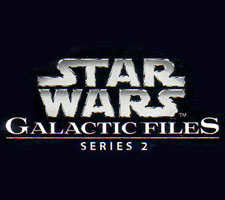 Star Wars Galaxtic Files 2 sketch cards